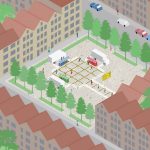 10 Innovative Conceptual Public space designs Post-Pandemic-Hyperlocal Micro Markets in Shutdown realities -1