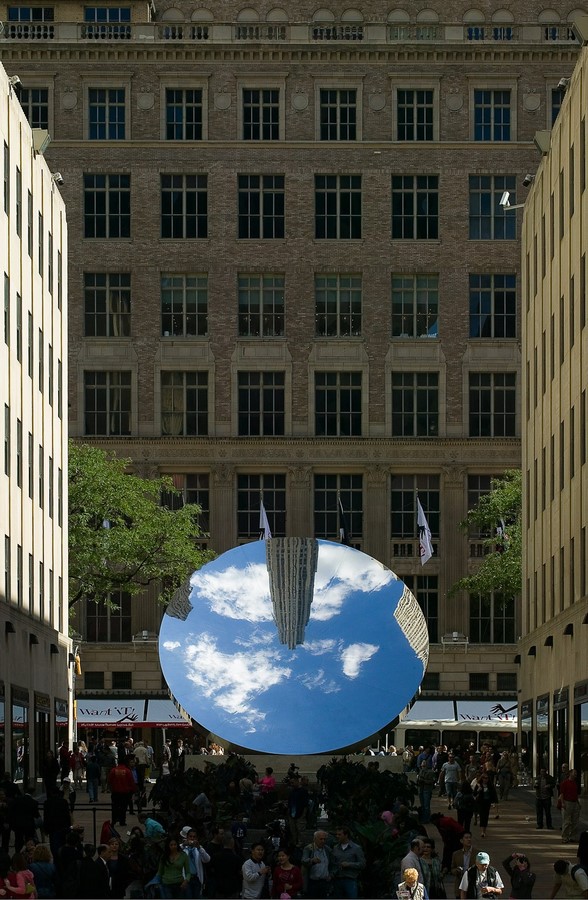 Anish Kapoor- Series of Sky Mirrors - Sheet6