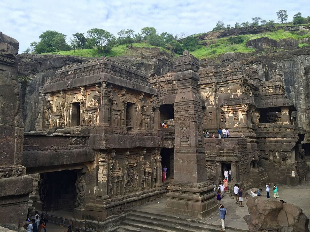 Kailasa Temple Complex, Ellora, Aurangabad, Maharashtra.- Sheet4