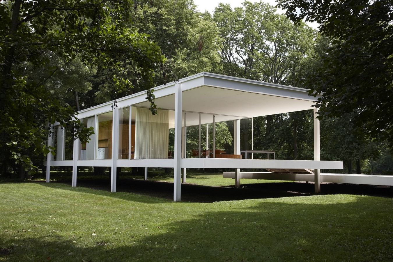 Farnsworth House, Plano, Illinois - Sheet1