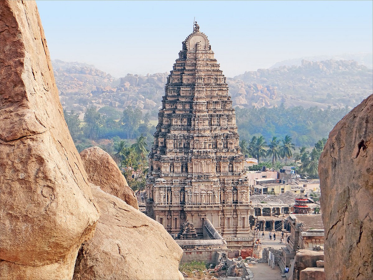 Virupaksha Temple Gopuram, Hampi, India - Sheet2