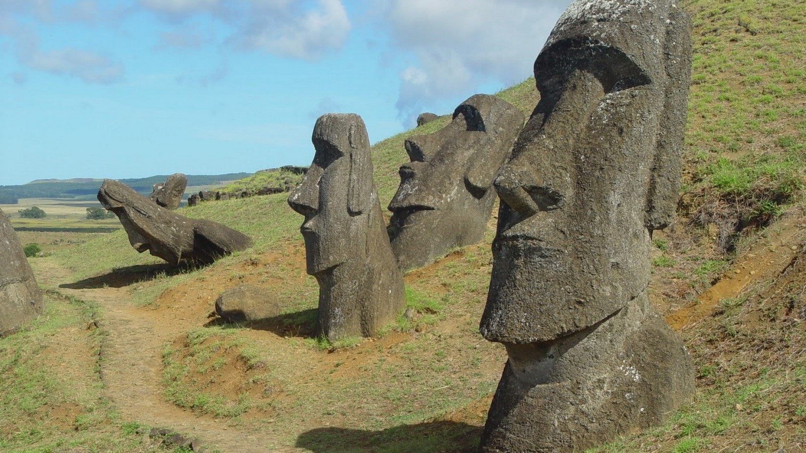 AhuTongariki, Easter Island, Chile - Sheet1