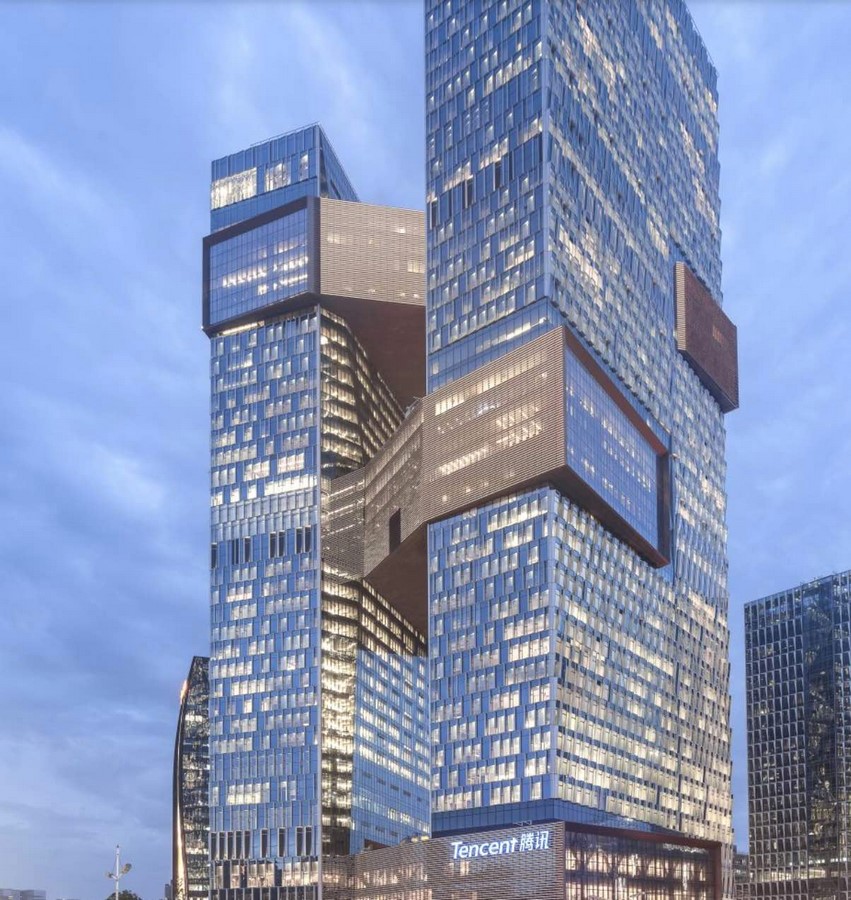 TENCENT SEA FACE TOWERS, CHINA - Sheet1