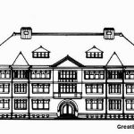 Sever Hall at Harvard (Cambridge, Massachusetts: 1884) - Sheet13