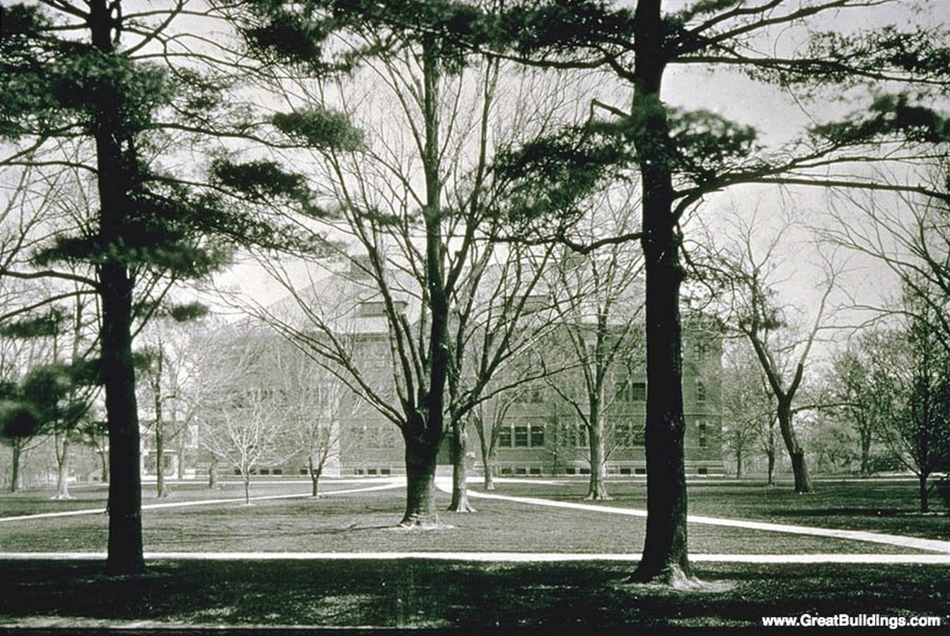 Sever Hall at Harvard (Cambridge, Massachusetts: 1884) - Sheet4