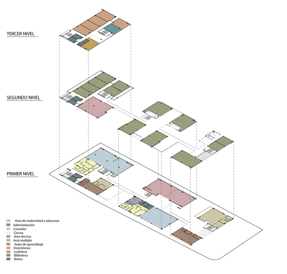 15 Educational Buildings that Architects Should Know About-El Recreo Kindergarten - Sheet4