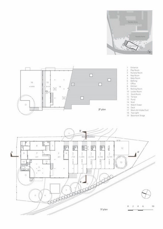15 Educational Buildings that Architects Should Know AboutHakusui Nursery School - Sheet4