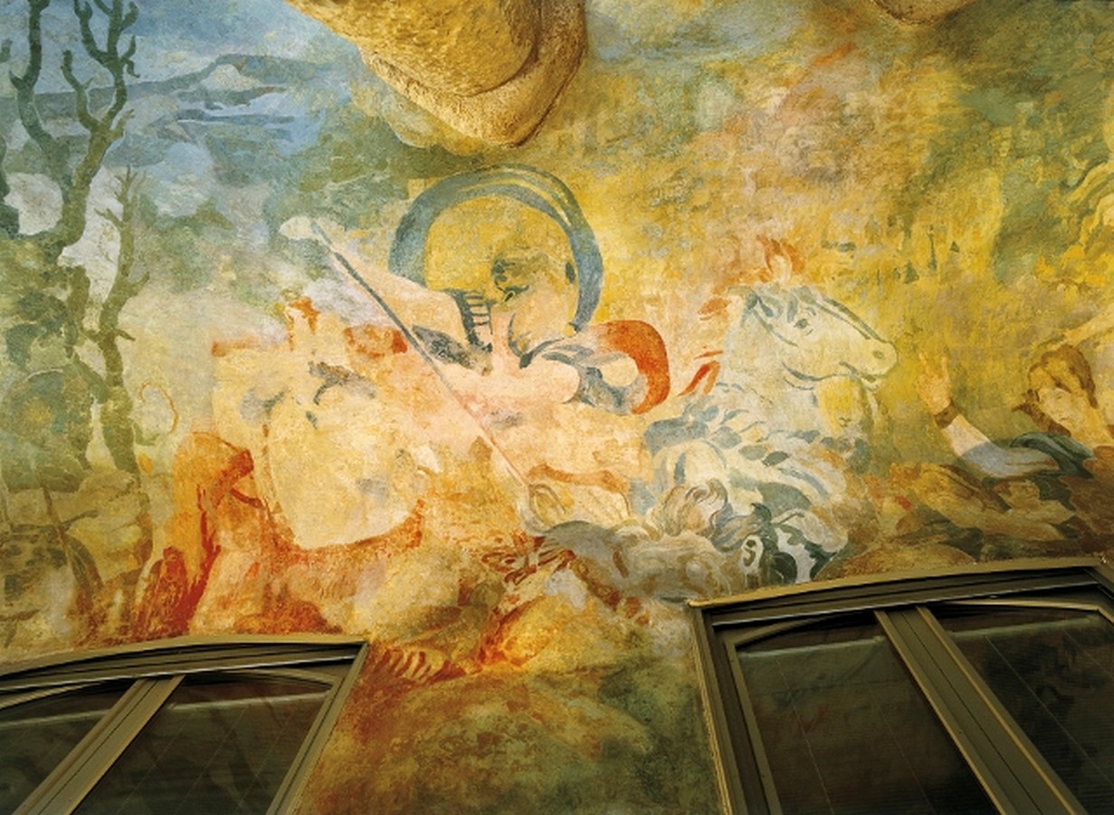 Mythology on the walls
