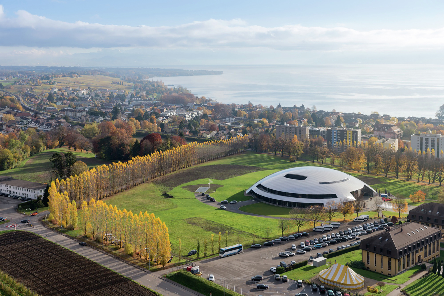 Bernard Tschumi - Carnal Hall at Le Rosey, Switzerland - Sheet1