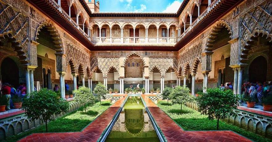 Alcázar of Seville, Spain - Sheet1