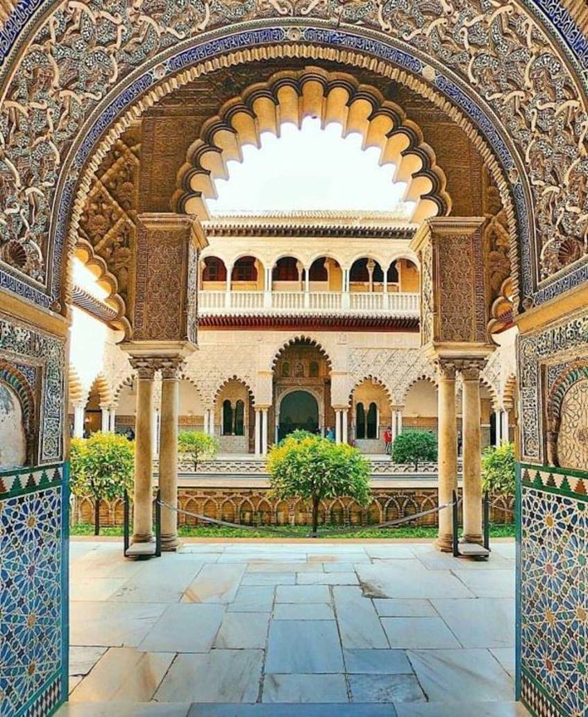 Alcázar of Seville, Spain - Sheet2