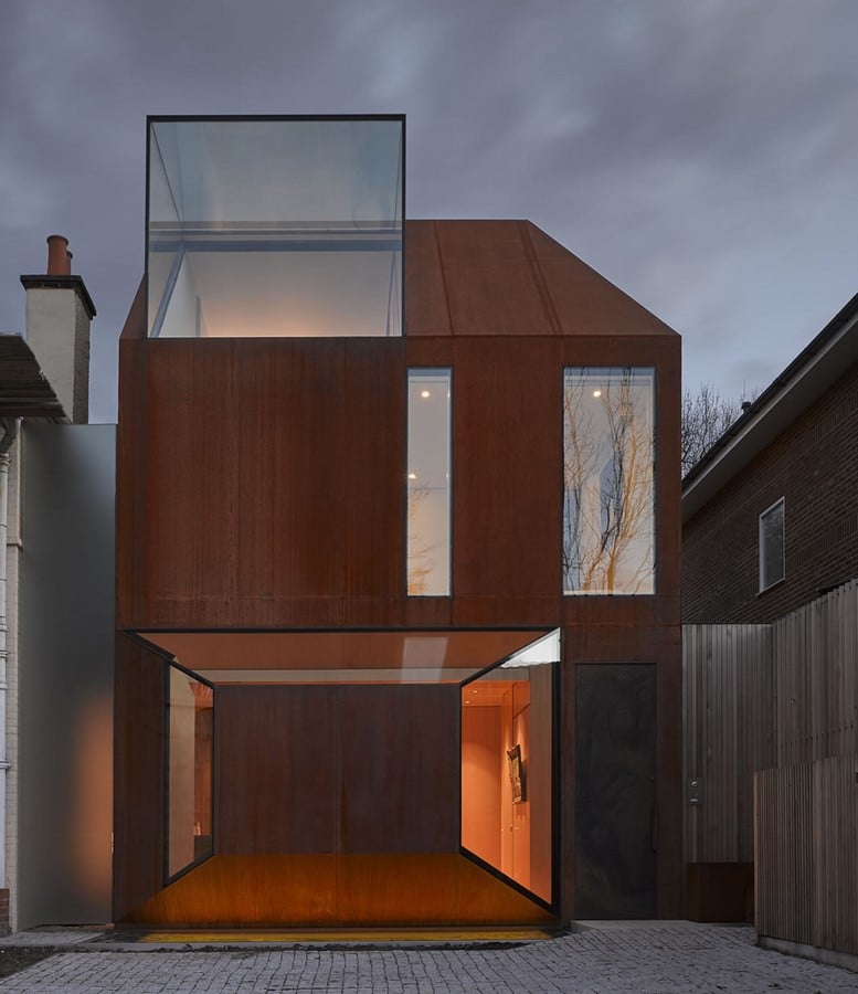 CorTen House in Putney, London - Sheet1
