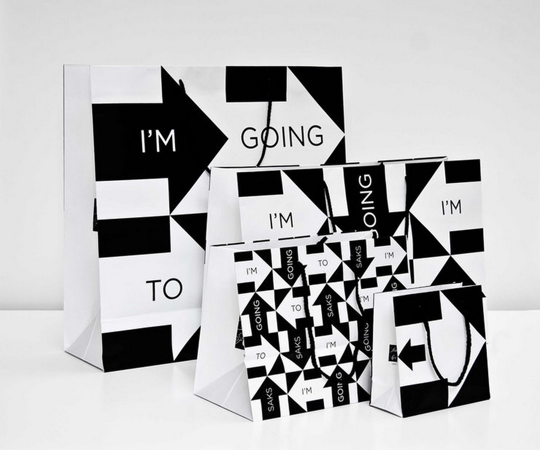 Saks Fifth Avenue Brand Identity, Pentagram Design