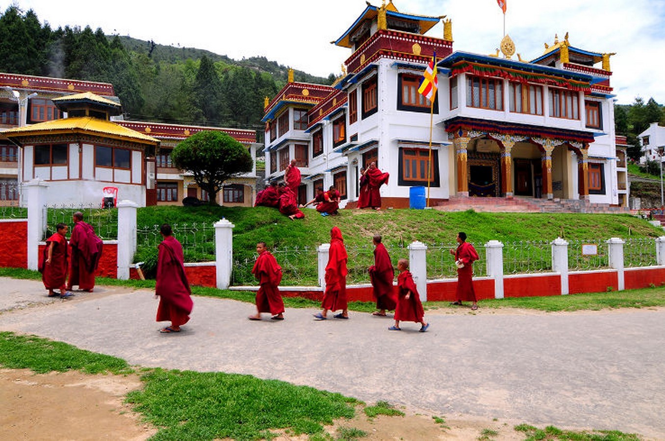Bomdila Monastery, Arunachal Pradesh - Sheet1
