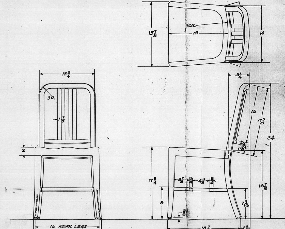 1006 Navy chair: Emeco + Alcoa and US Navy - 3