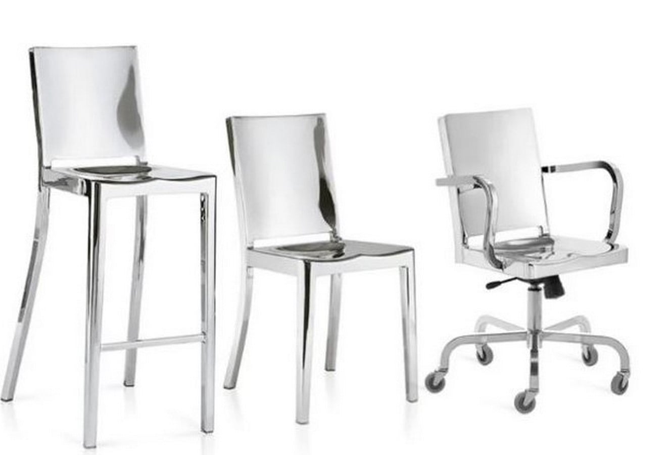 Hudson chair: Emeco + Phillipe Starck - 3