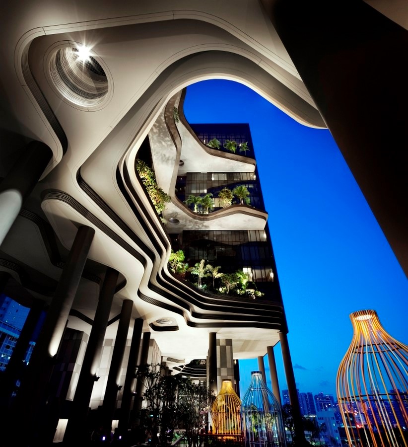 ParkRoyal Hotel Pickering in Singapore by WOHA-Complexity in Architecture - Sheet4