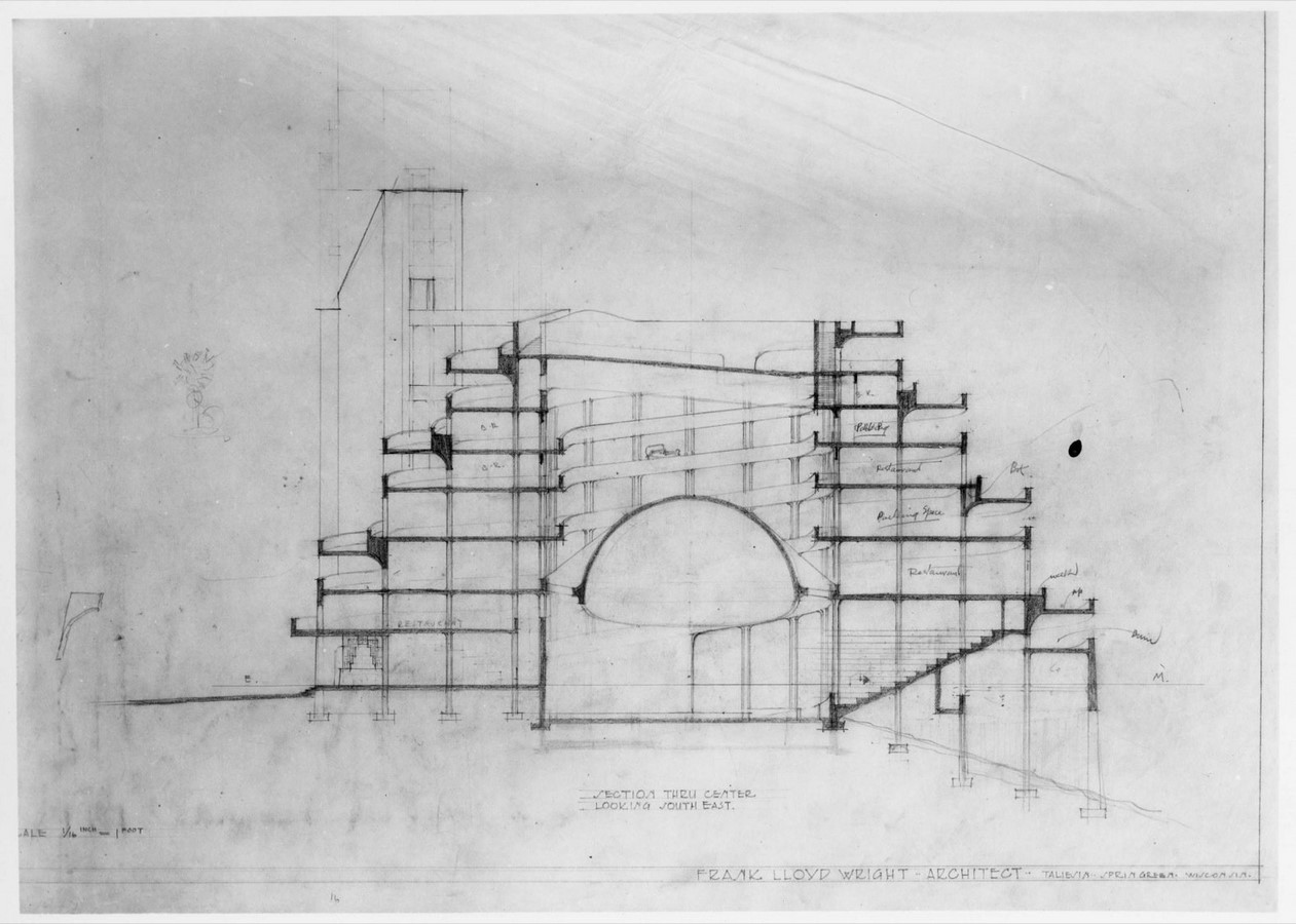 Automobile Objective and Planetarium, Frank Lloyd Wright - Sheet2
