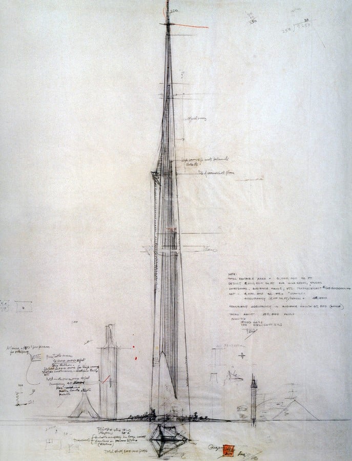 The Illinois, Frank Lloyd Wright - Sheet2
