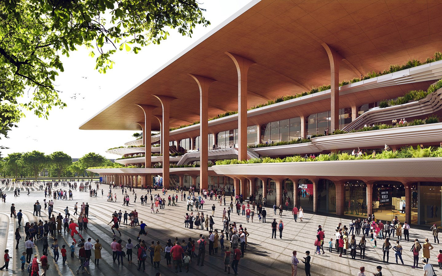 Xi’an International Football Centre By Zaha Hadid Architects - Sheet3