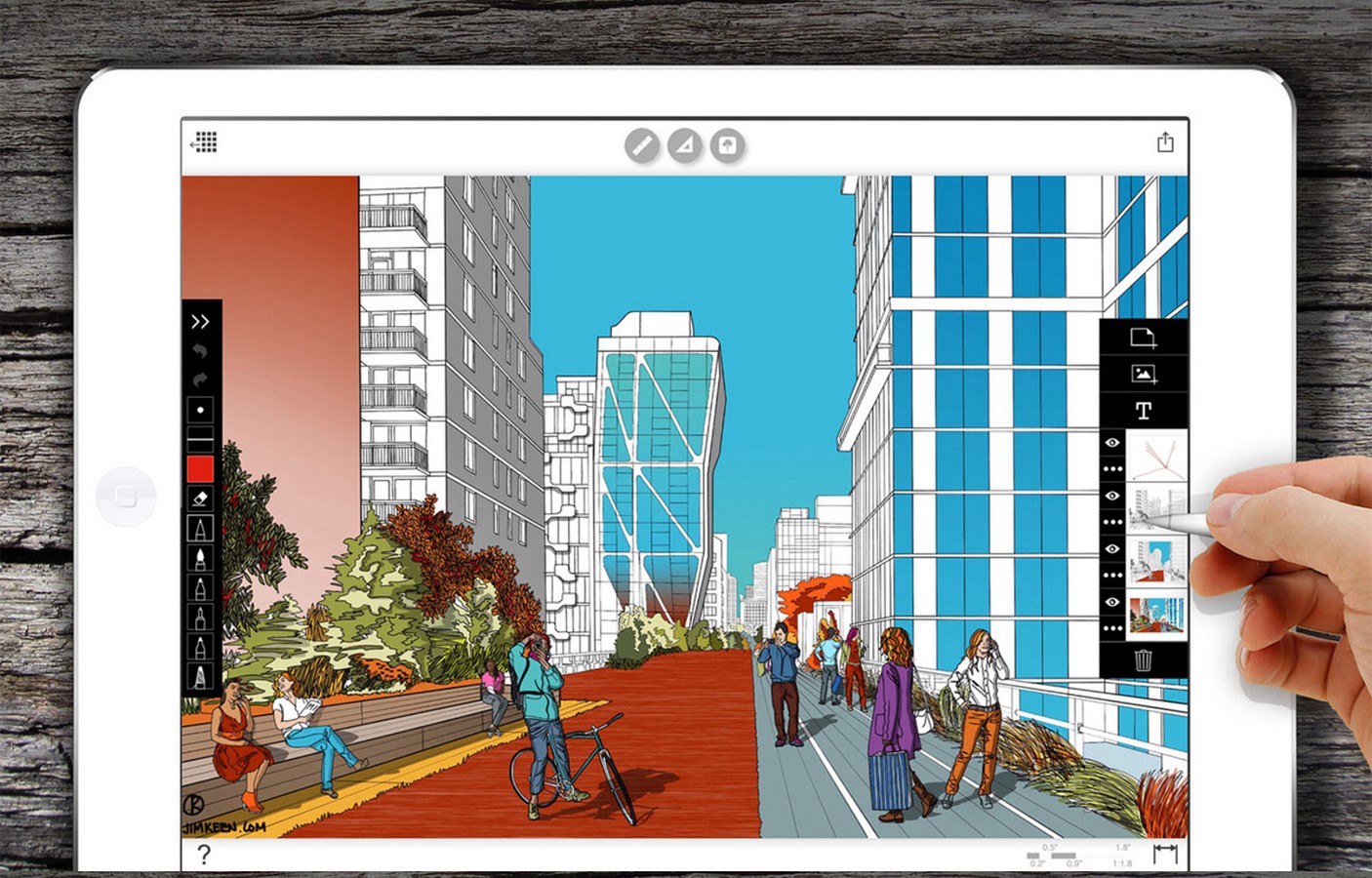 Effects of current scenarios on architectural presentation - Sheet3