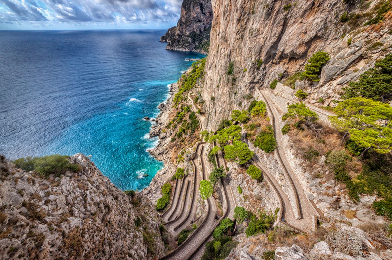 Via Krupp, Capri Island - sheet 1