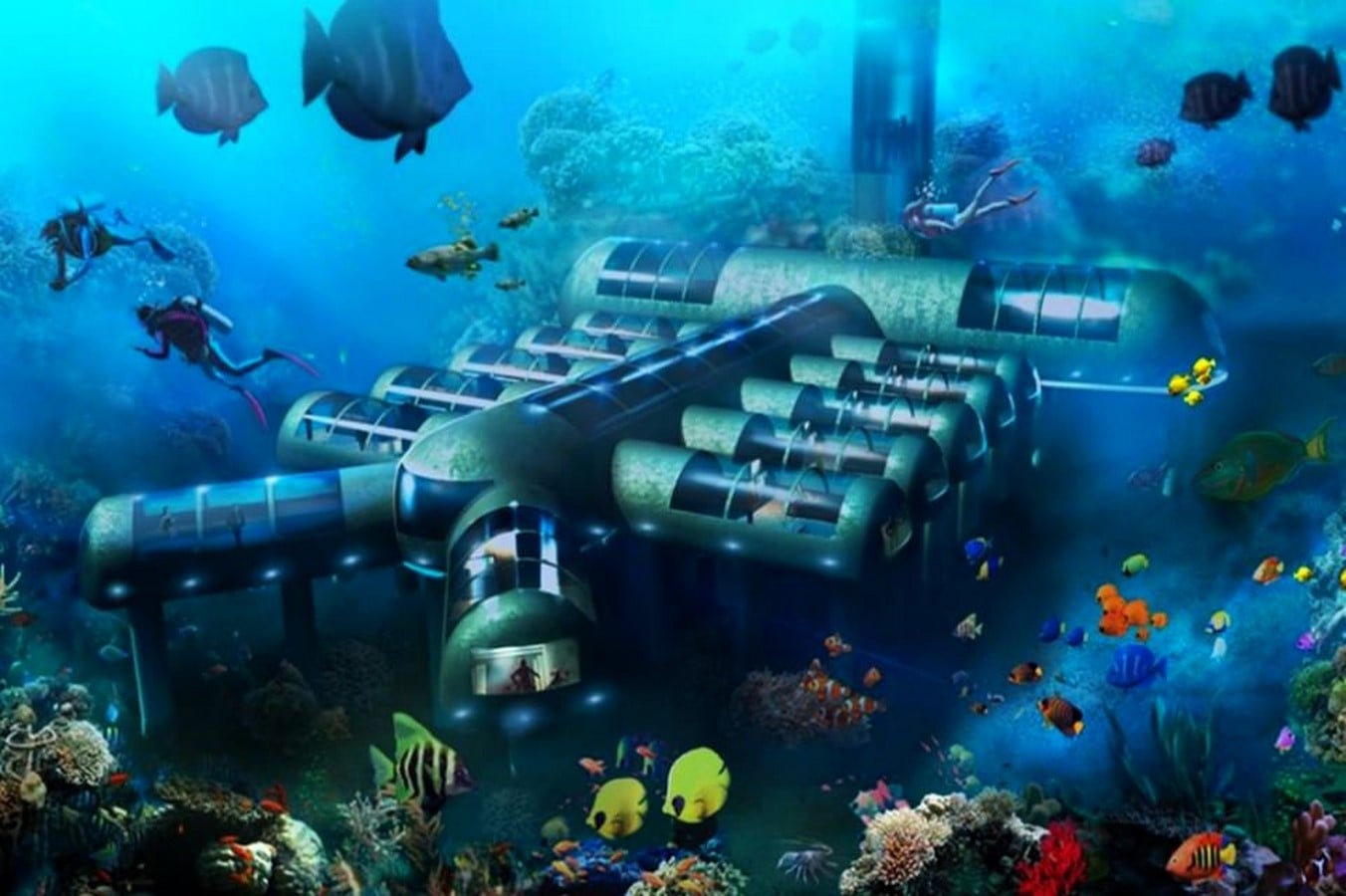 Worlds first Underwater Movable Hotel - Planet Ocean in Florida - Sheet1