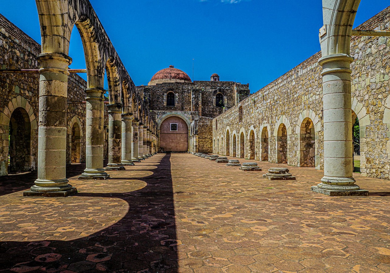 The Monastery of Santiago Apóstol, Oaxaca- sheet1
