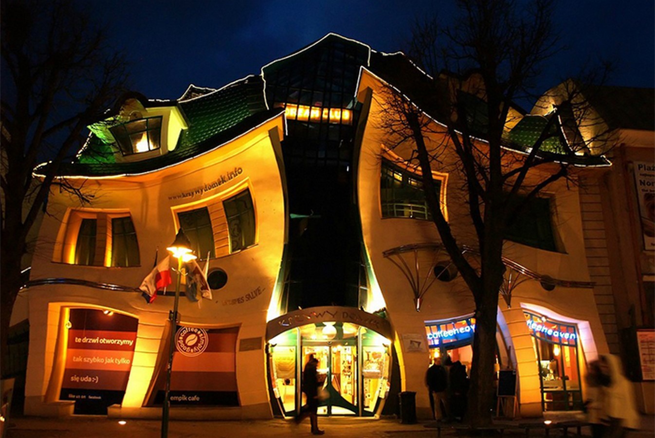 the crooked house