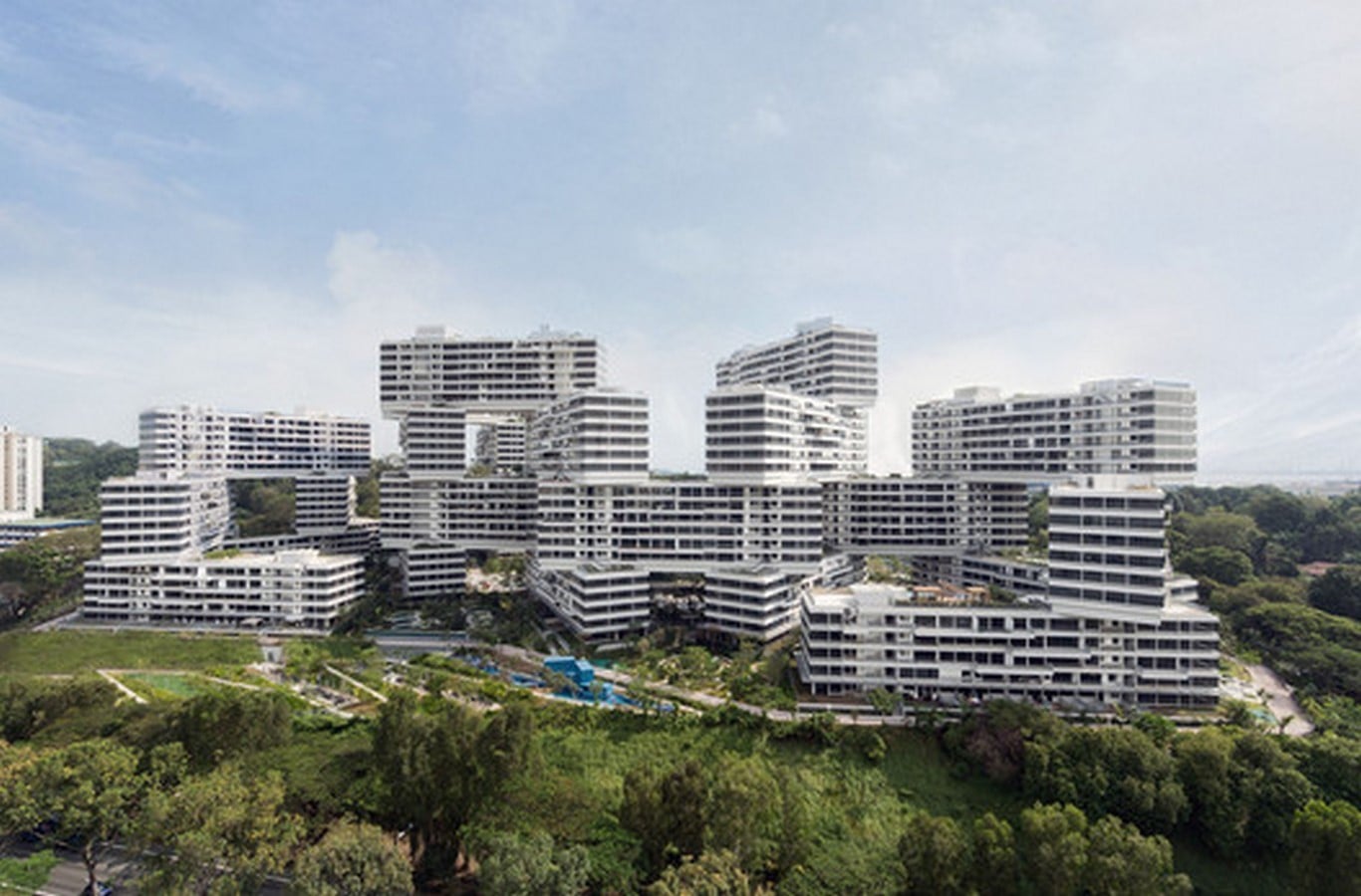 Famous architecture - The Interlace by Ole Scheeren - Sheet2