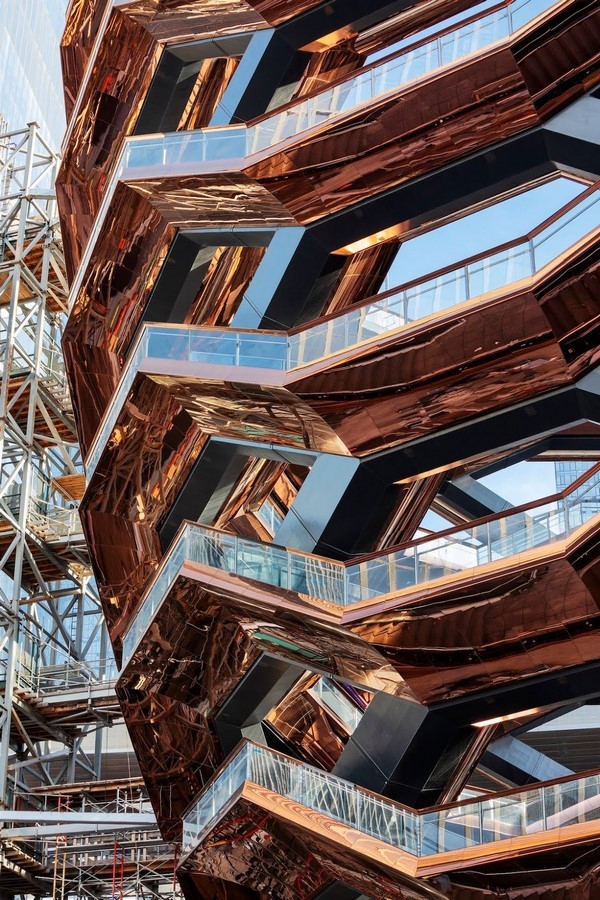 Famous buildings - The Vessel by Thomas Heatherwick - Sheet1