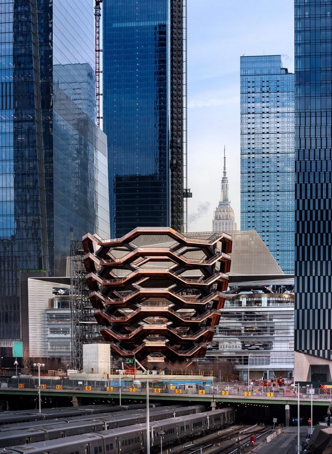 Famous architecture - The Vessel by Thomas Heatherwick - Sheet3