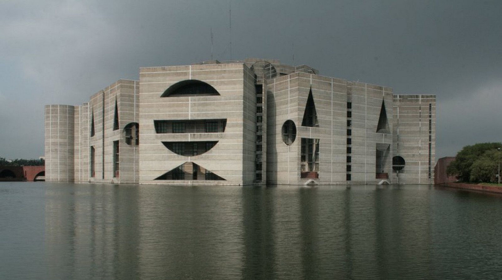 Famous building - National Parliament House, Bangladesh  - Sheet1