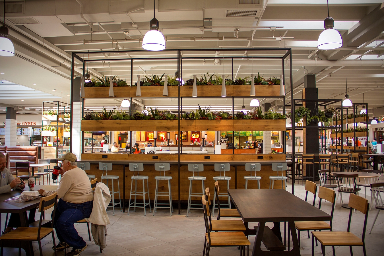The food court at Mall St. Matthews - sheet2