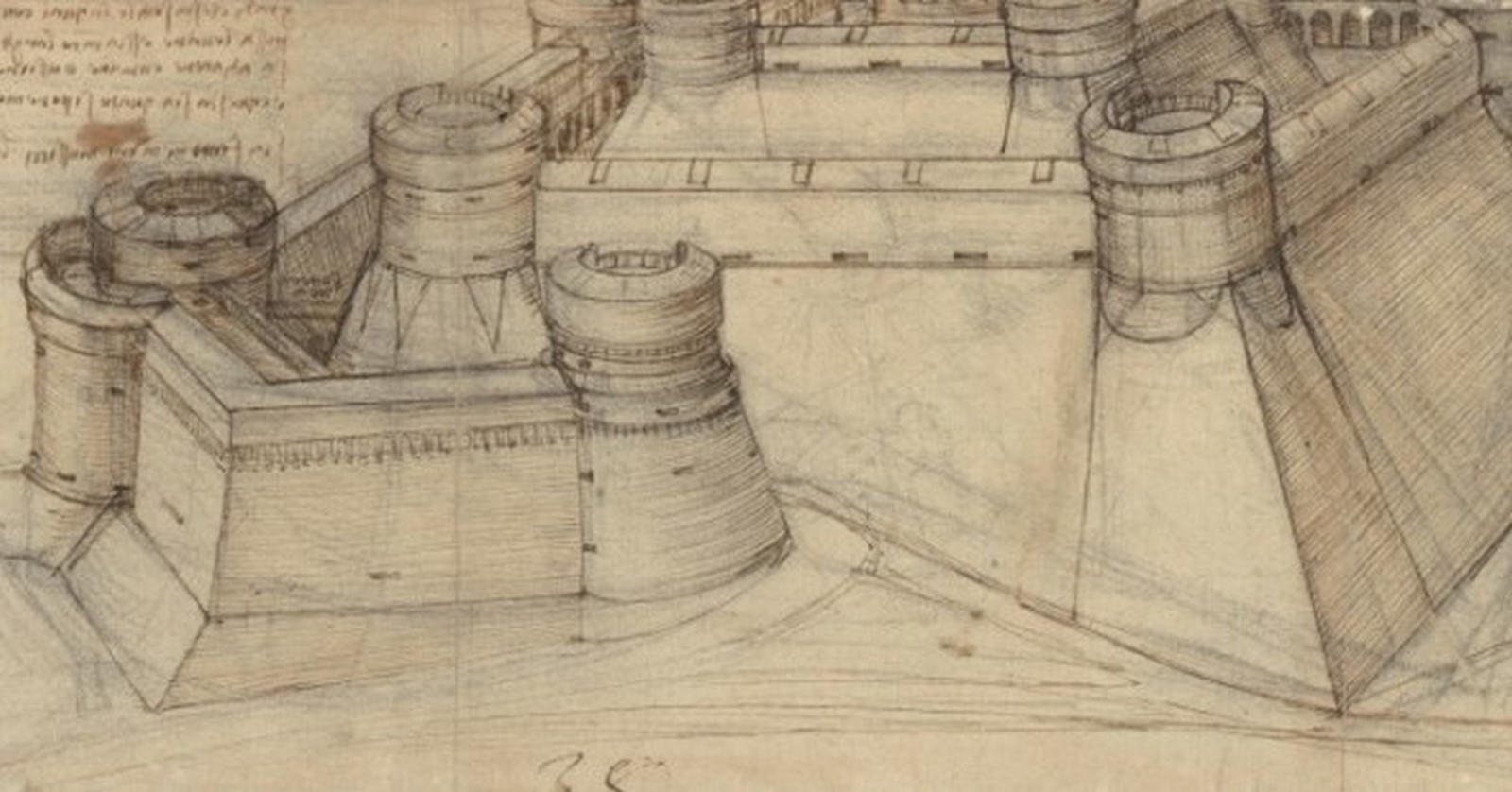 Decoding the architectural drawings of Da Vinci - Sheet6