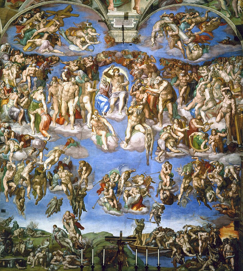 10 Famous architects who were/are great painters- Michelangelo - Sheet3