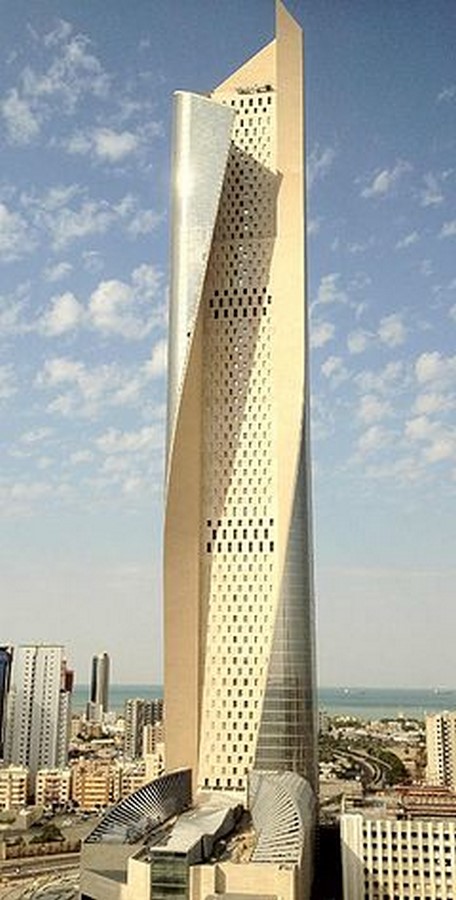 Al Hamra Tower, Kuwait by SOM- The Twisting Future of Architecture - Sheet2