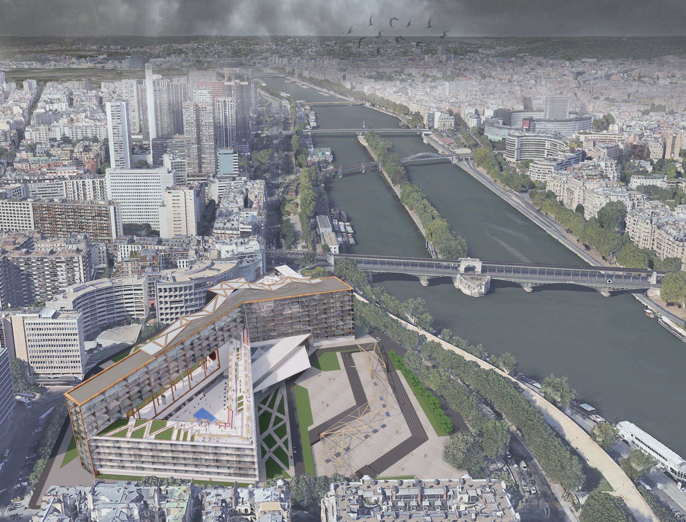 HM 9566 TOP-VIEW-FROM-EIFFEL-TOWER