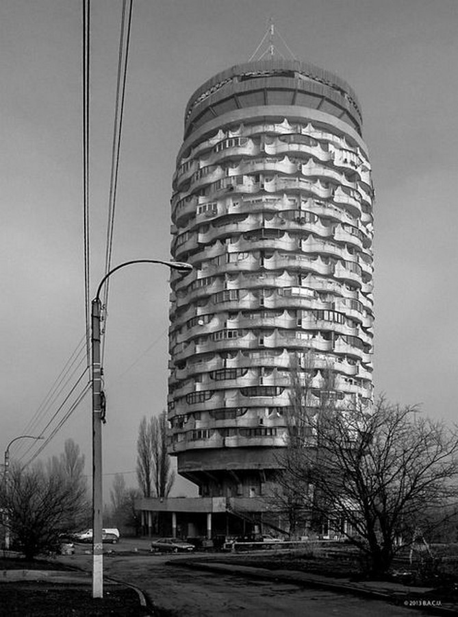 The communist Utopia 5 buildings in ruin - Sheet13