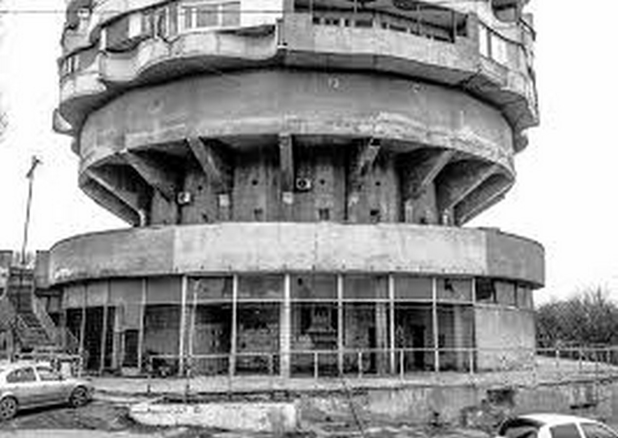 The communist Utopia 5 buildings in ruin - Sheet15