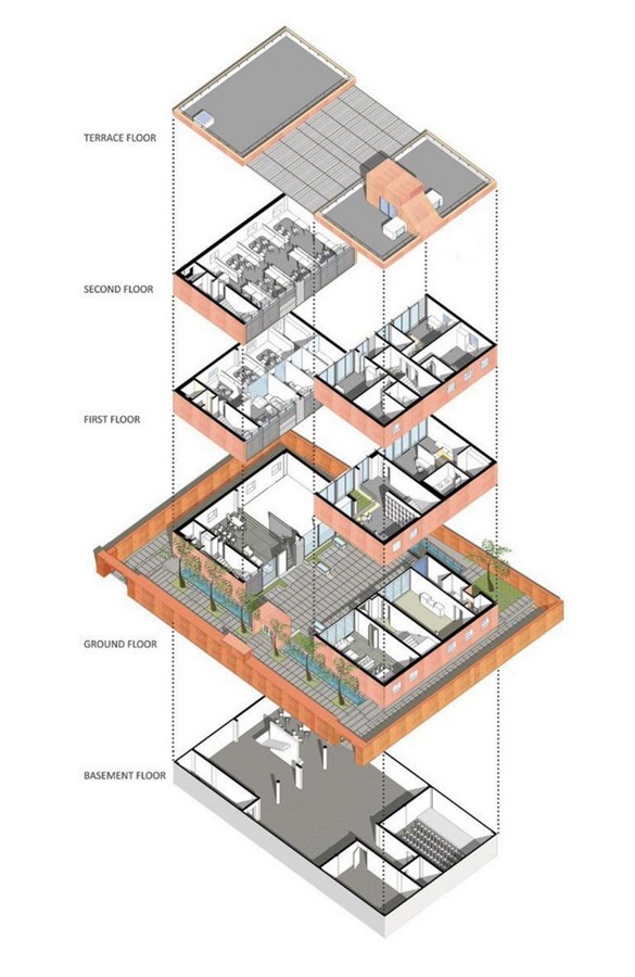 5 Ways to represent floor plans (Different styles of presentation) - Sheet7