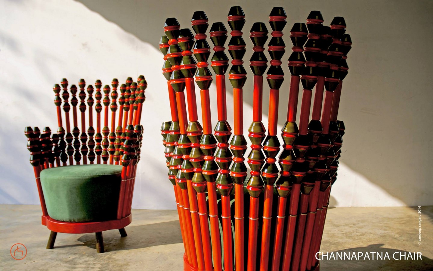 Flame chair (Channapatna collection) - Sheet4 - Sheet4