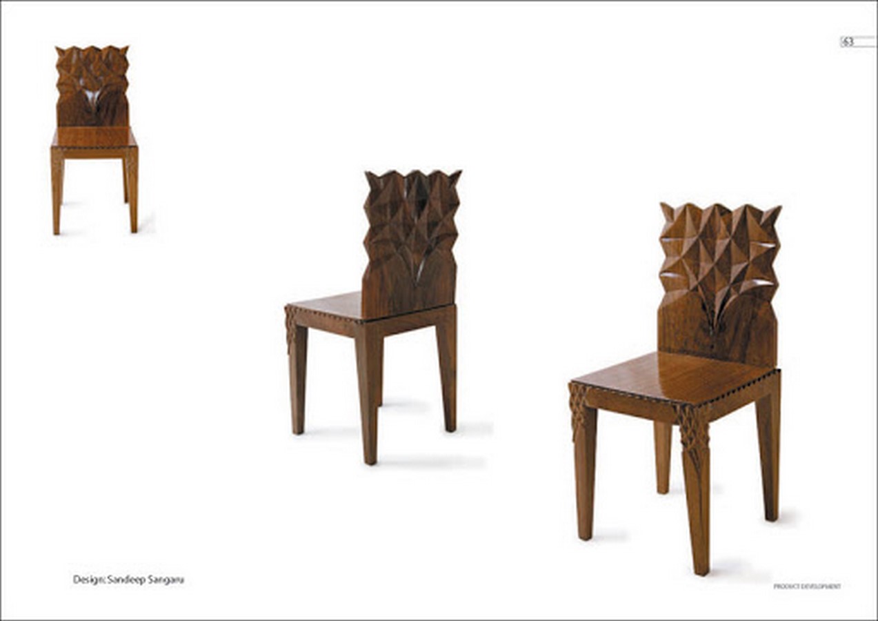 Muqarna Chair from Kashmir Collection - Sheet2