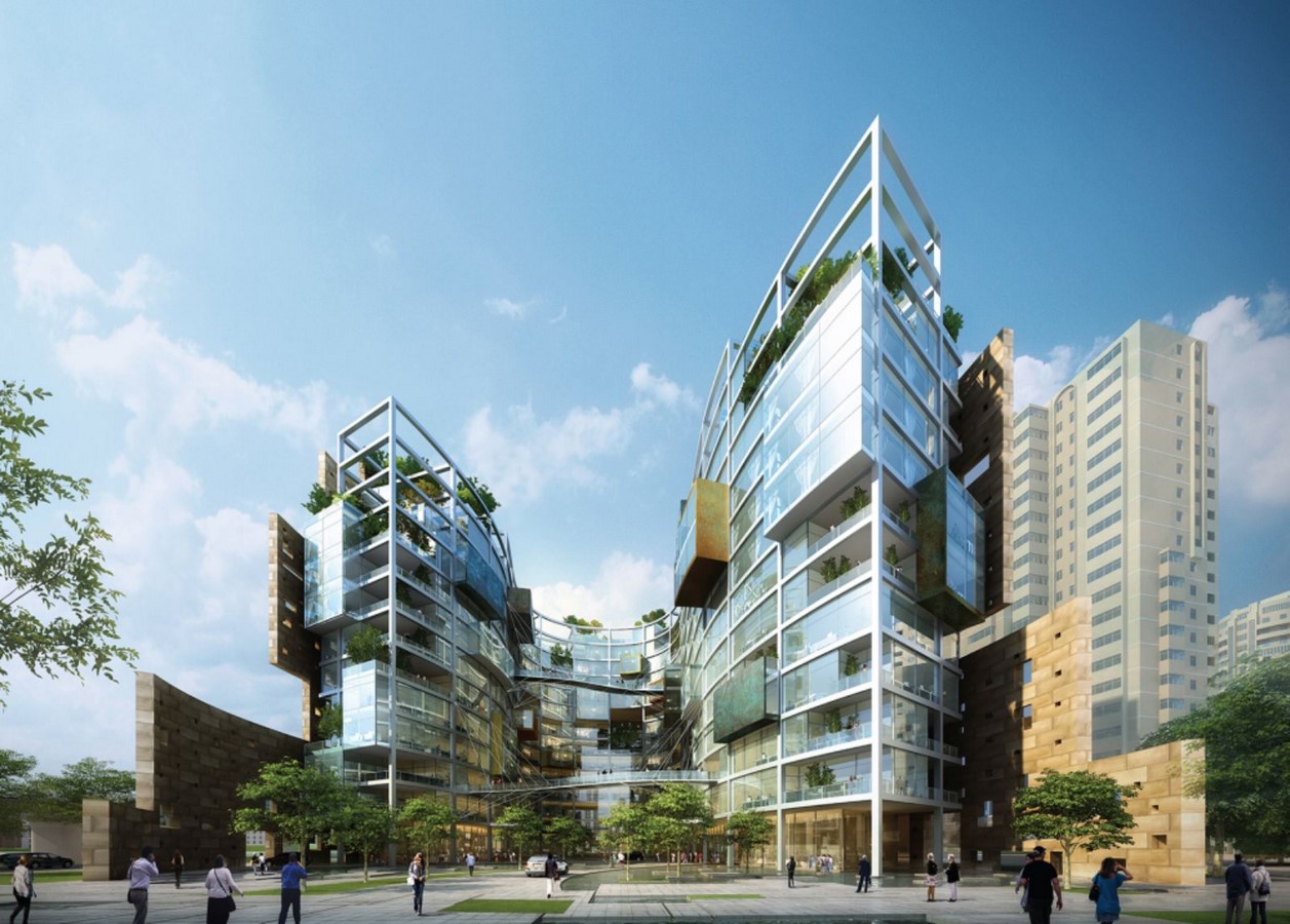 Adrian Smith + Gordon Gill - Baku Landmark Development, Azerbaijan - Sheet1