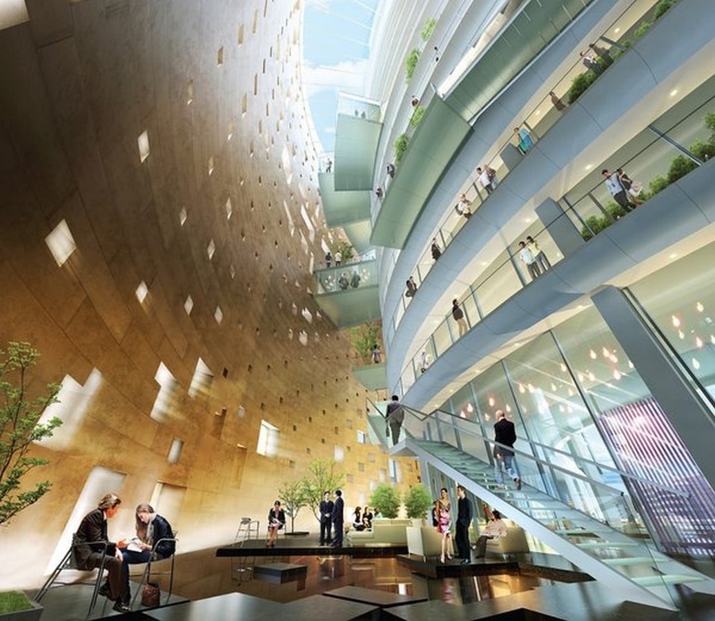 Adrian Smith + Gordon Gill - Baku Landmark Development, Azerbaijan - Sheet4