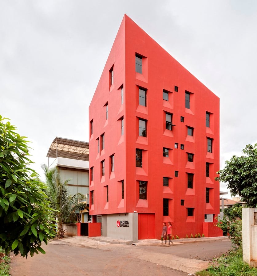 Housing Design in India | Stacked student housing - Sheet1