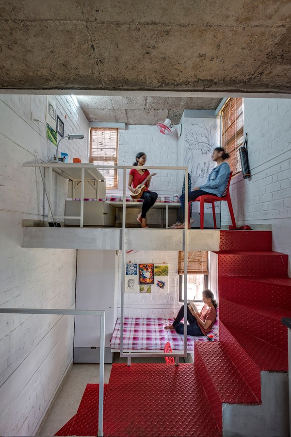 Housing Design in India | Stacked student housing - Sheet3