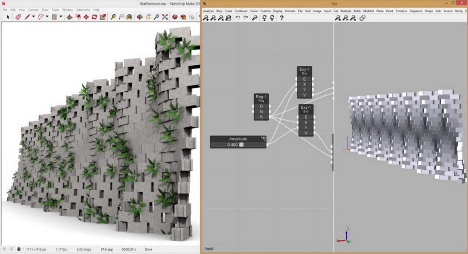 SketchUp as BIM program 