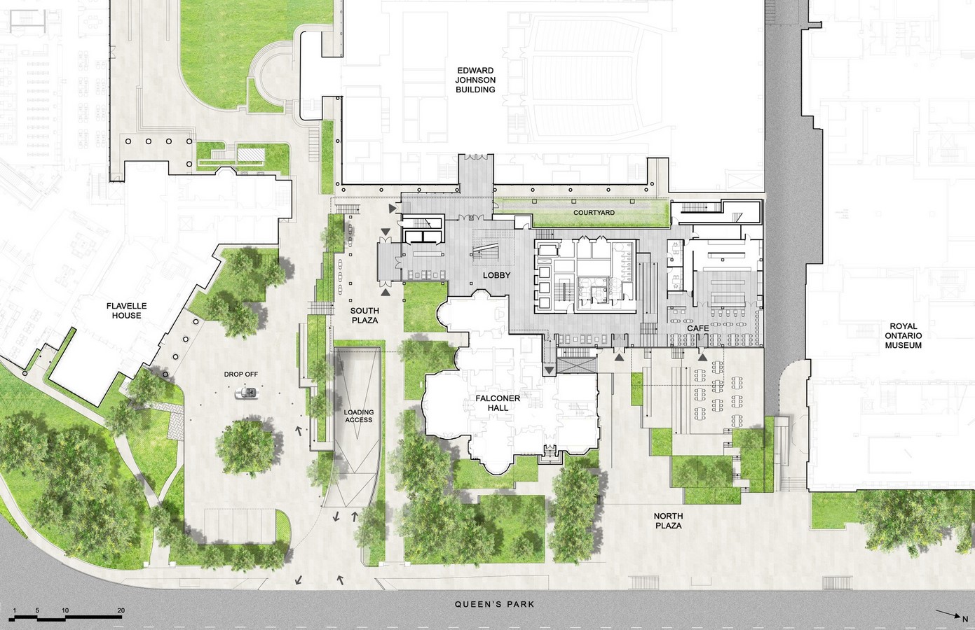 90 Queen’s Park for University of Toronto by Diller Scofidio + Renfro’s- 9-Storey Golden Sculpted Slab - Sheet1