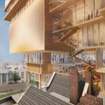 90 Queen’s Park for University of Toronto by Diller Scofidio + Renfro’s- 9-Storey Golden Sculpted Slab - Sheet7